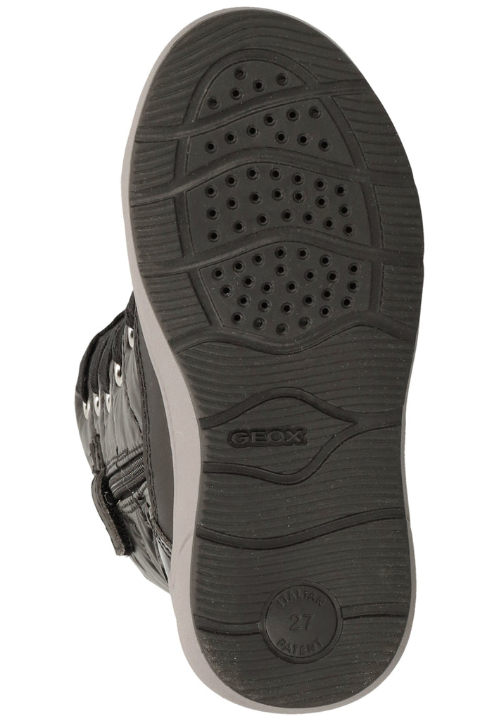 Geox Stiefelette Lederimitat Schwarz