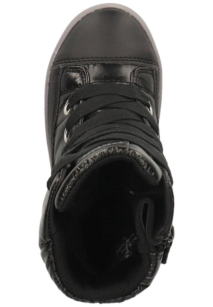 Geox Stiefelette Lederimitat Schwarz