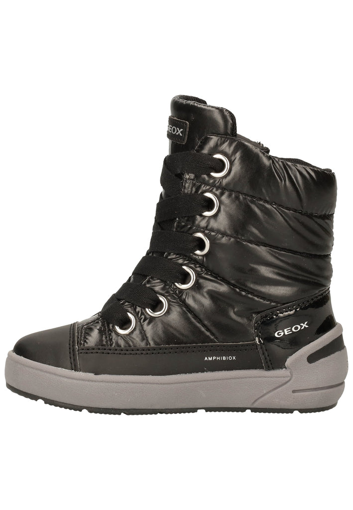 Geox Stiefelette Lederimitat Schwarz