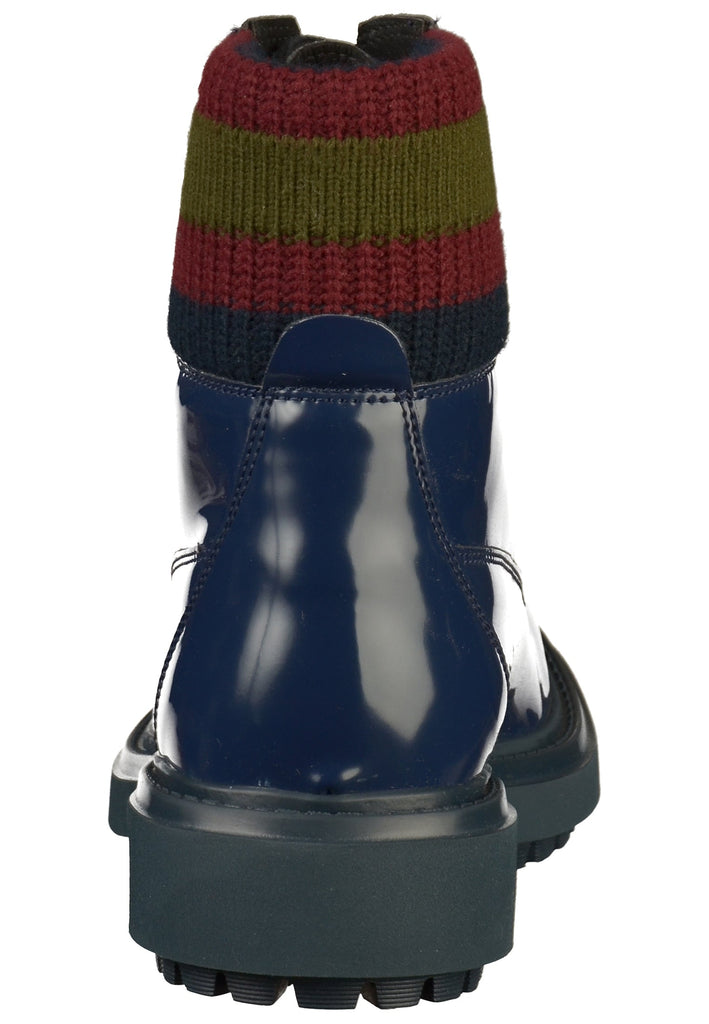 Geox Stiefelette Lederimitat/Textil Blau