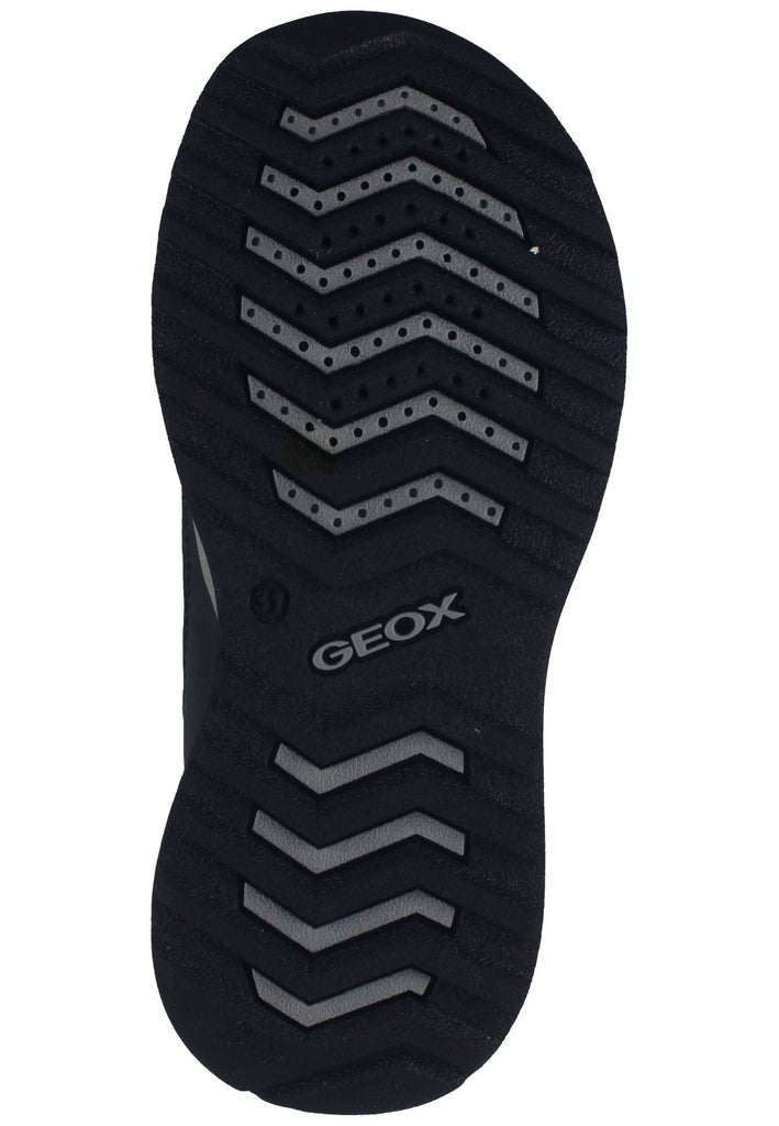 Geox Stiefelette Lederimitat/Textil Navy/Rot
