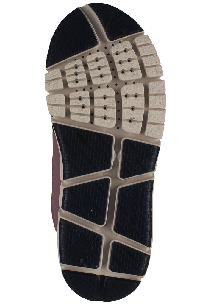 Geox Stiefelette Lederimitat/Textil Rose Warmfutter