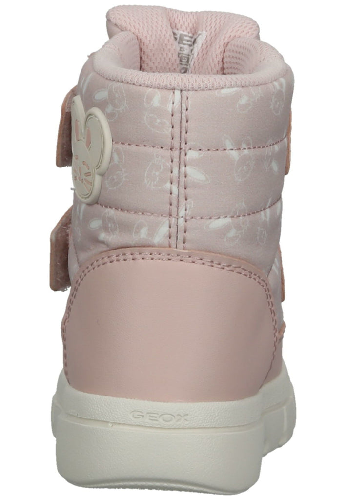 Geox Stiefelette Lederimitat/Textil Rose Warmfutter