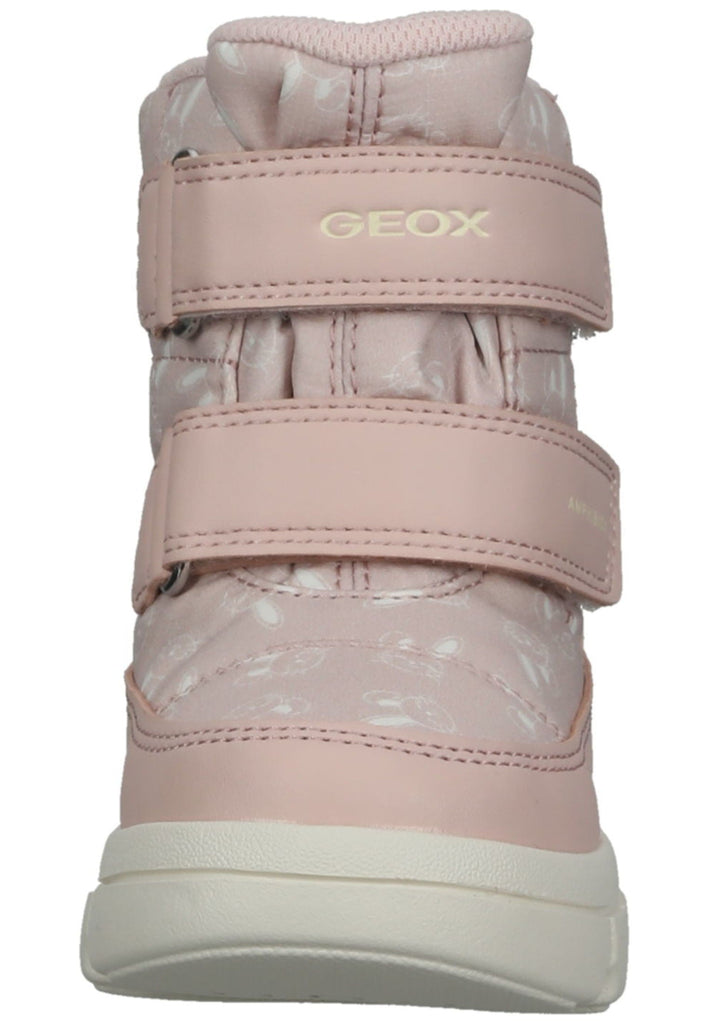 Geox Stiefelette Lederimitat/Textil Rose Warmfutter