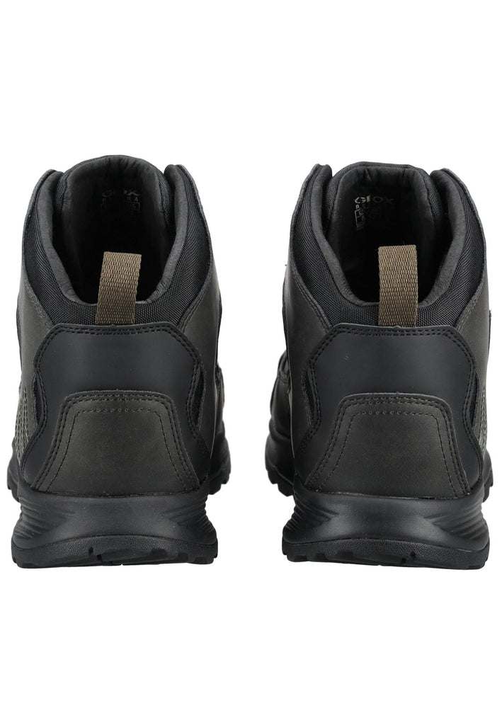 Geox Stiefelette Lederimitat/Textil Schwarz Warmfutter