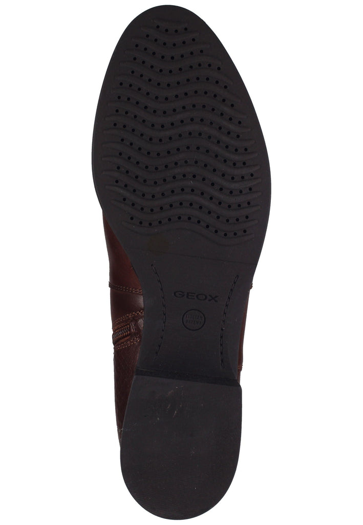 Geox Stiefelette Nappaleder Cognac