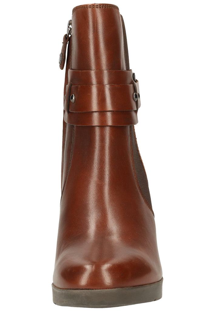 Geox Stiefelette Nappaleder Cognac