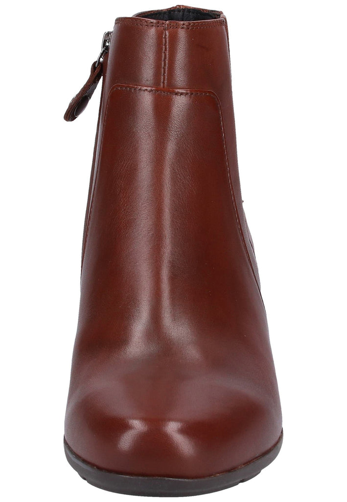 Geox Stiefelette Nappaleder Cognac
