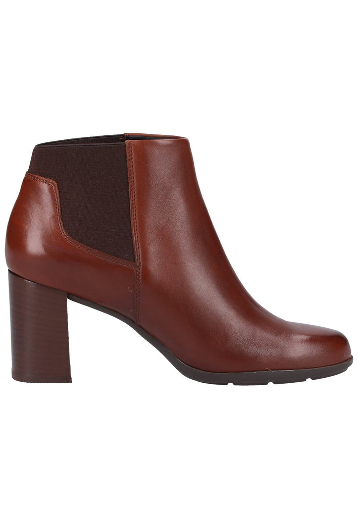 Geox Stiefelette Nappaleder Cognac