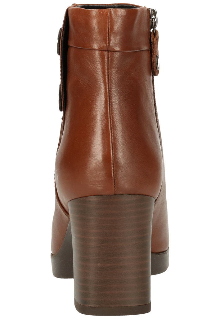 Geox Stiefelette Nappaleder Cognac