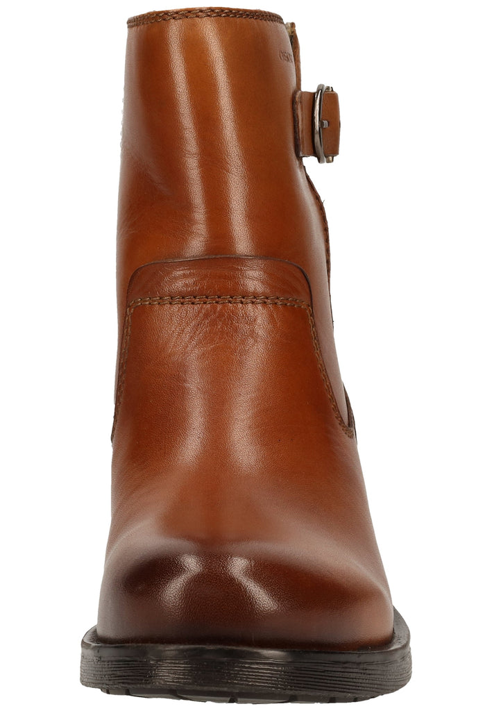Geox Stiefelette Nappaleder Cognac