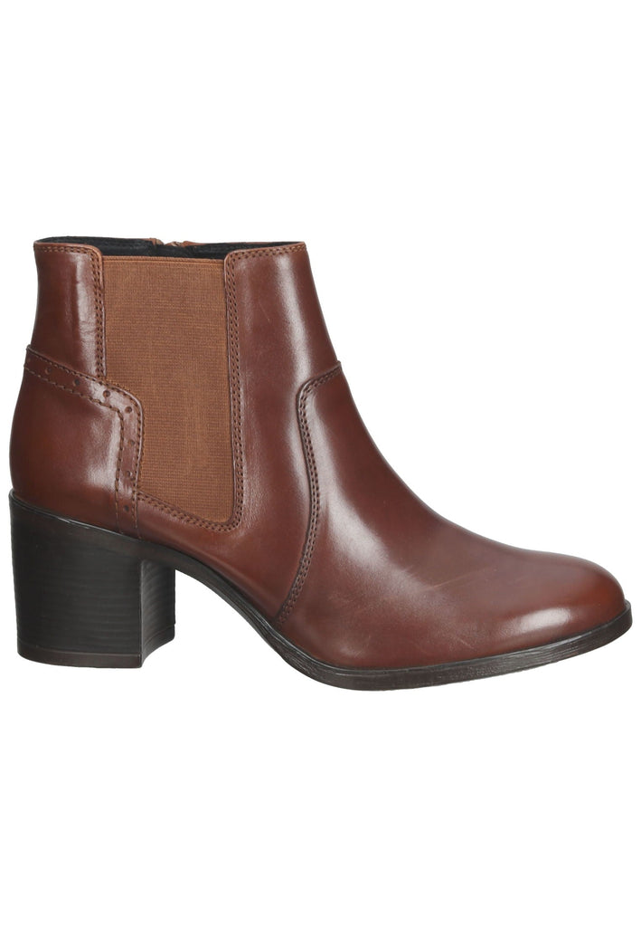 Geox Stiefelette Nappaleder Cognac