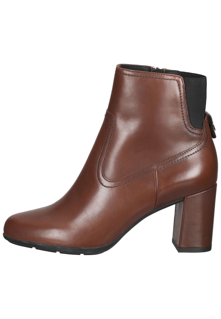 Geox Stiefelette Nappaleder Cognac