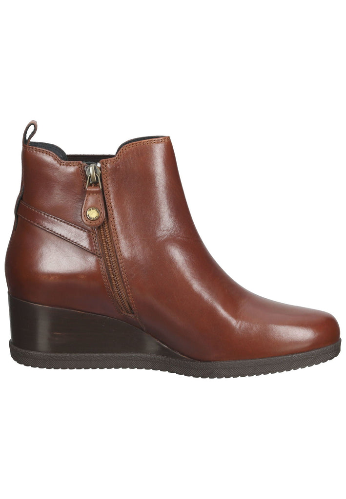 Geox Stiefelette Nappaleder Cognac