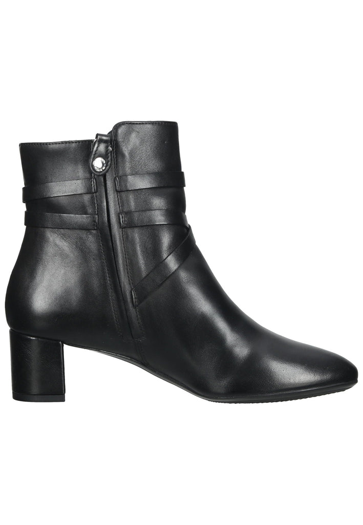 Geox Stiefelette Nappaleder Schwarz