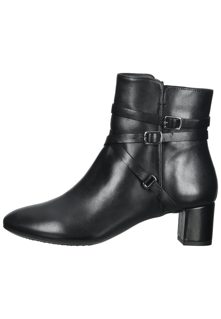 Geox Stiefelette Nappaleder Schwarz