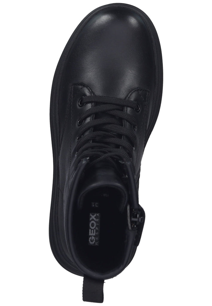 Geox Stiefelette Nappaleder Schwarz