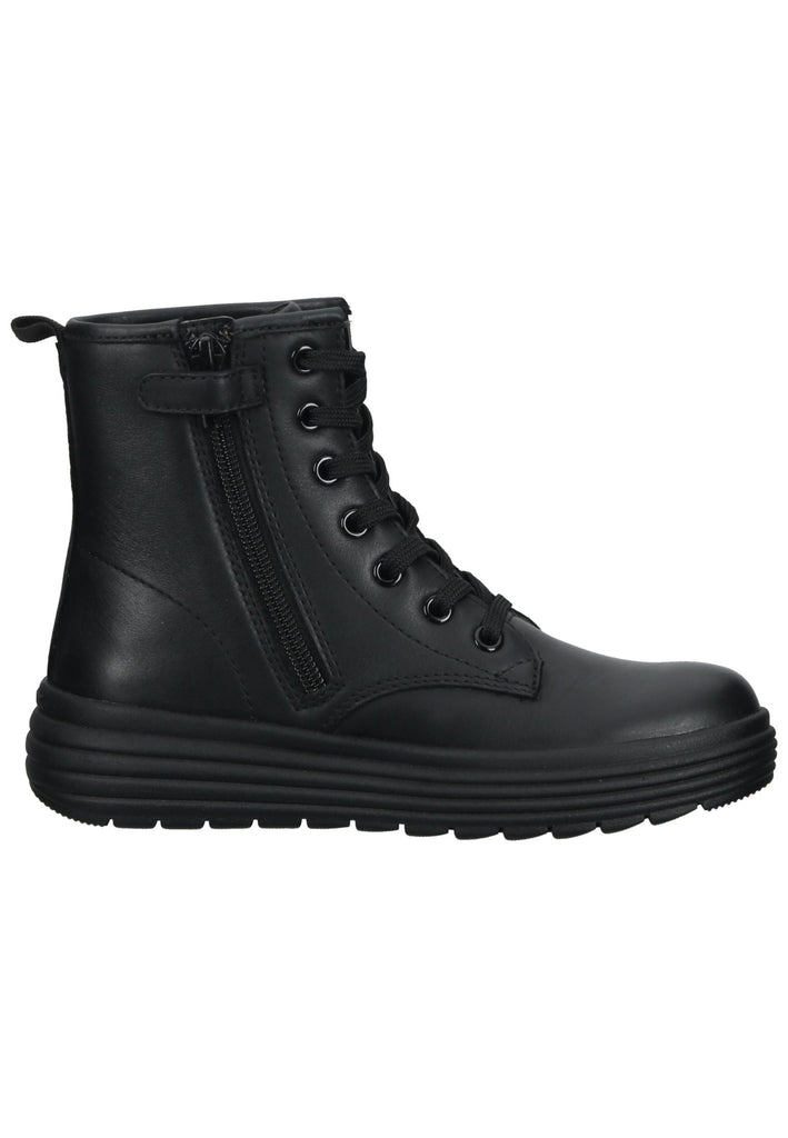 Geox Stiefelette Nappaleder Schwarz