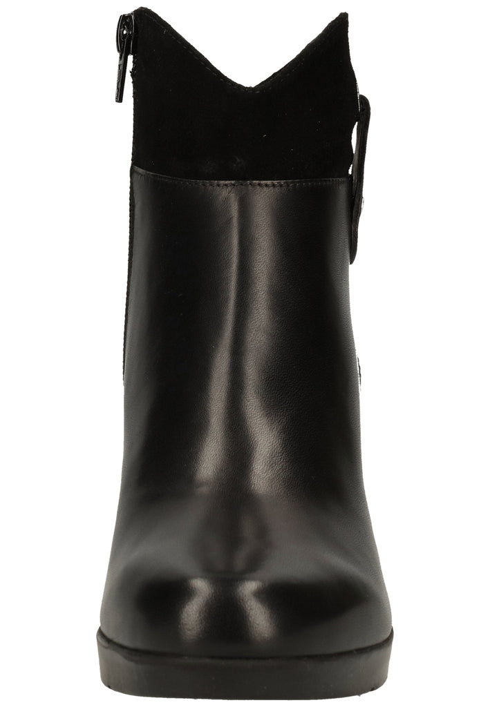 Geox Stiefelette Nappaleder Schwarz