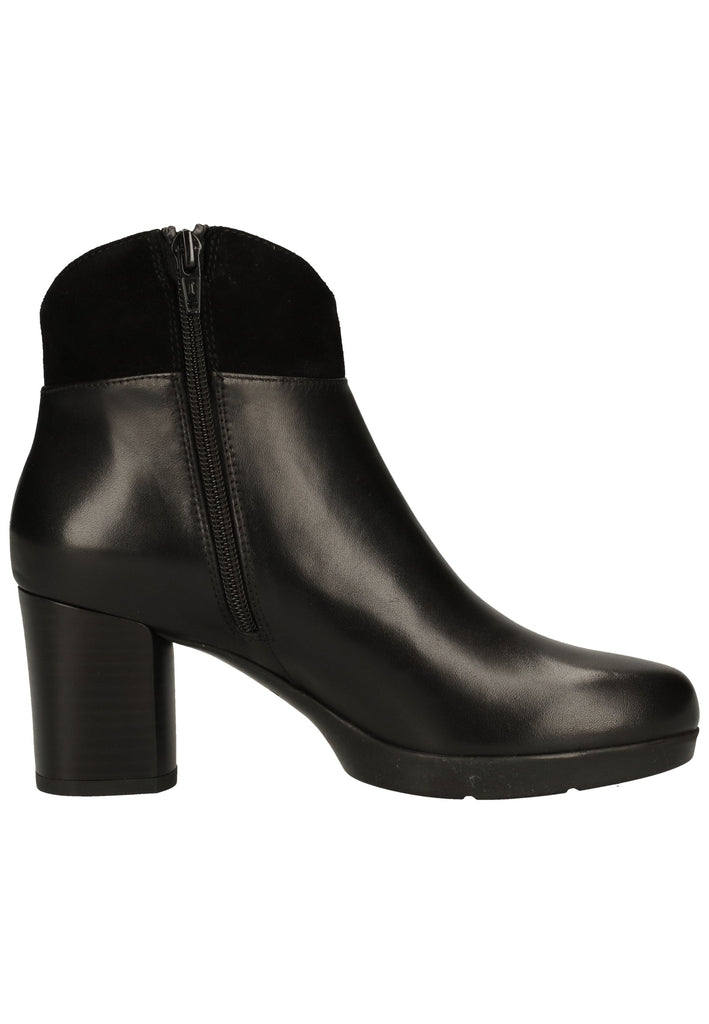 Geox Stiefelette Nappaleder Schwarz