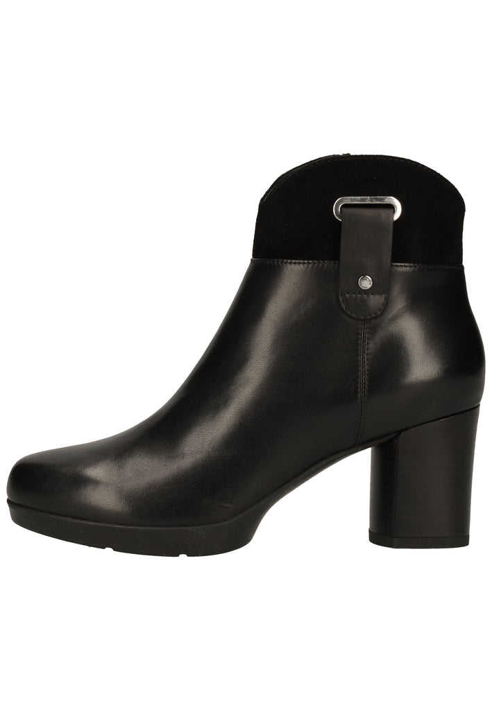 Geox Stiefelette Nappaleder Schwarz