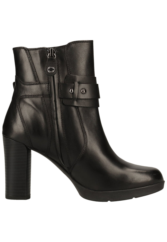 Geox Stiefelette Nappaleder Schwarz