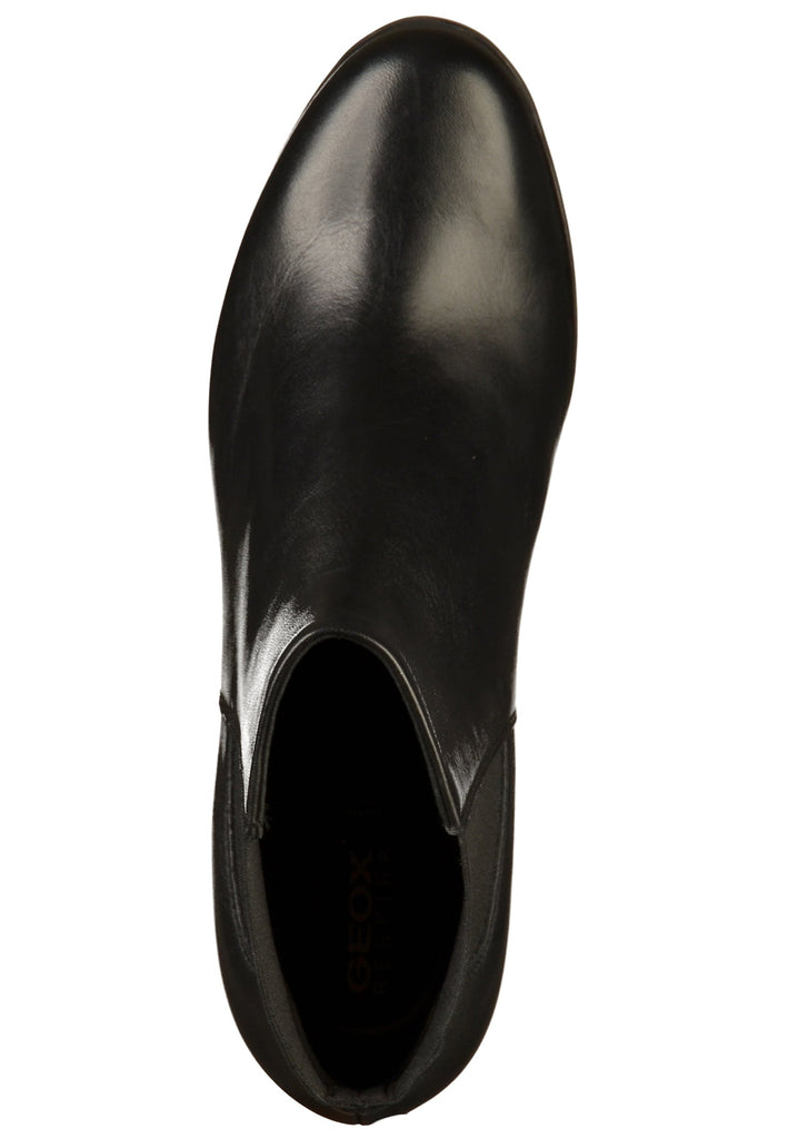 Geox Stiefelette Nappaleder Schwarz