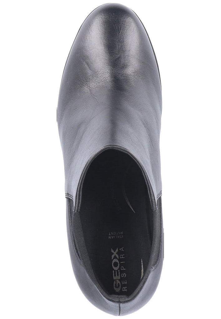 Geox Stiefelette Nappaleder Schwarz