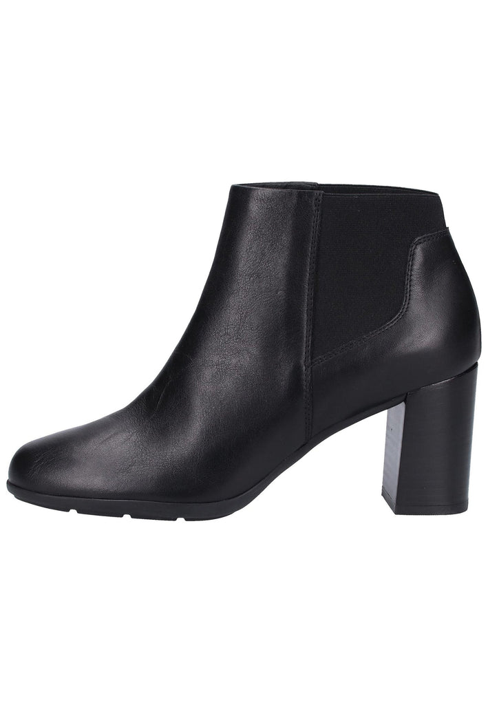 Geox Stiefelette Nappaleder Schwarz