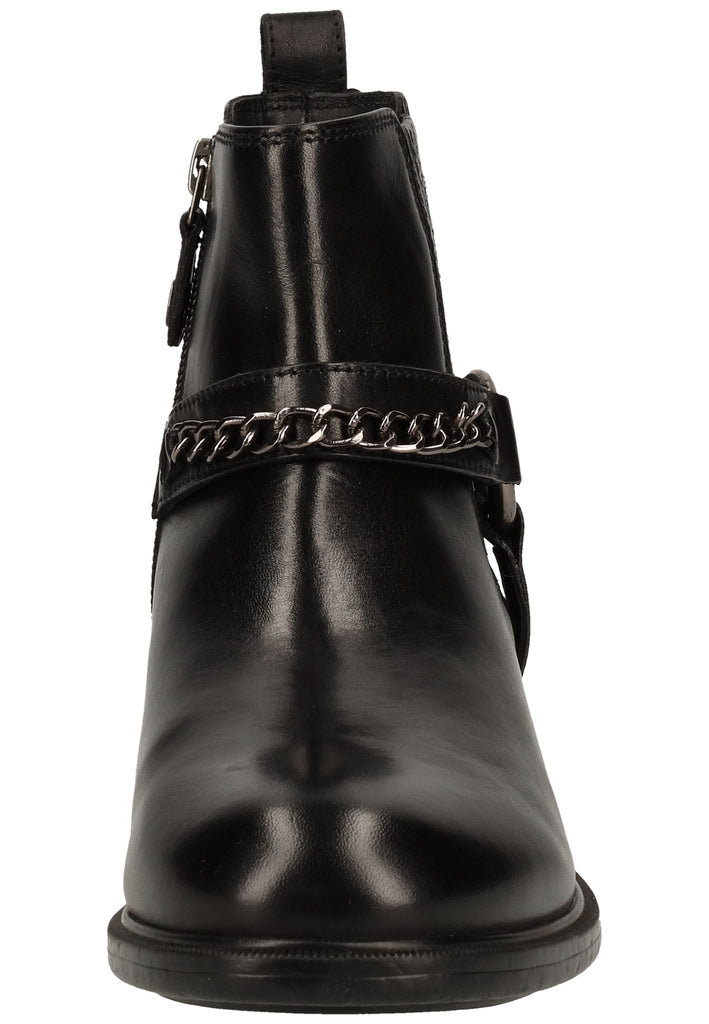 Geox Stiefelette Nappaleder Schwarz