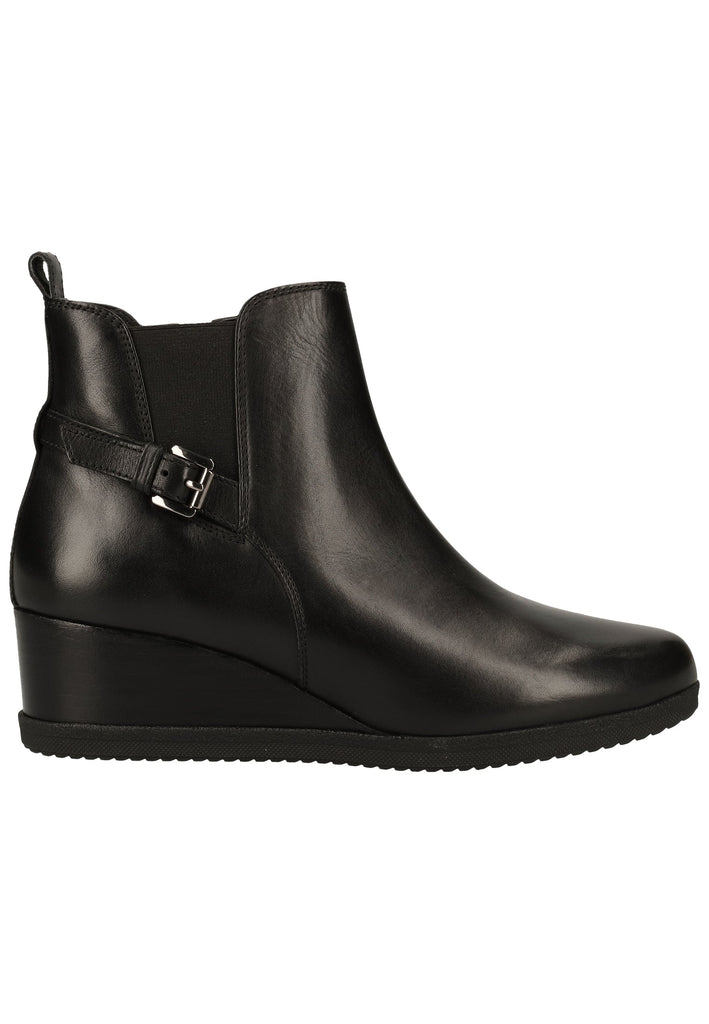 Geox Stiefelette Nappaleder Schwarz