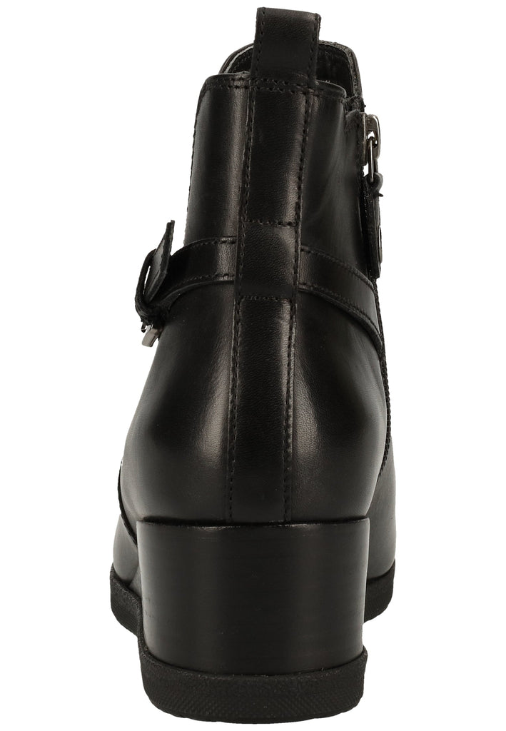 Geox Stiefelette Nappaleder Schwarz