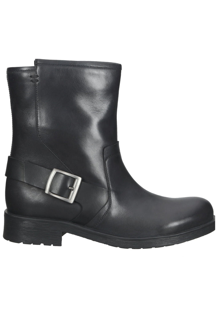 Geox Stiefelette Nappaleder Schwarz