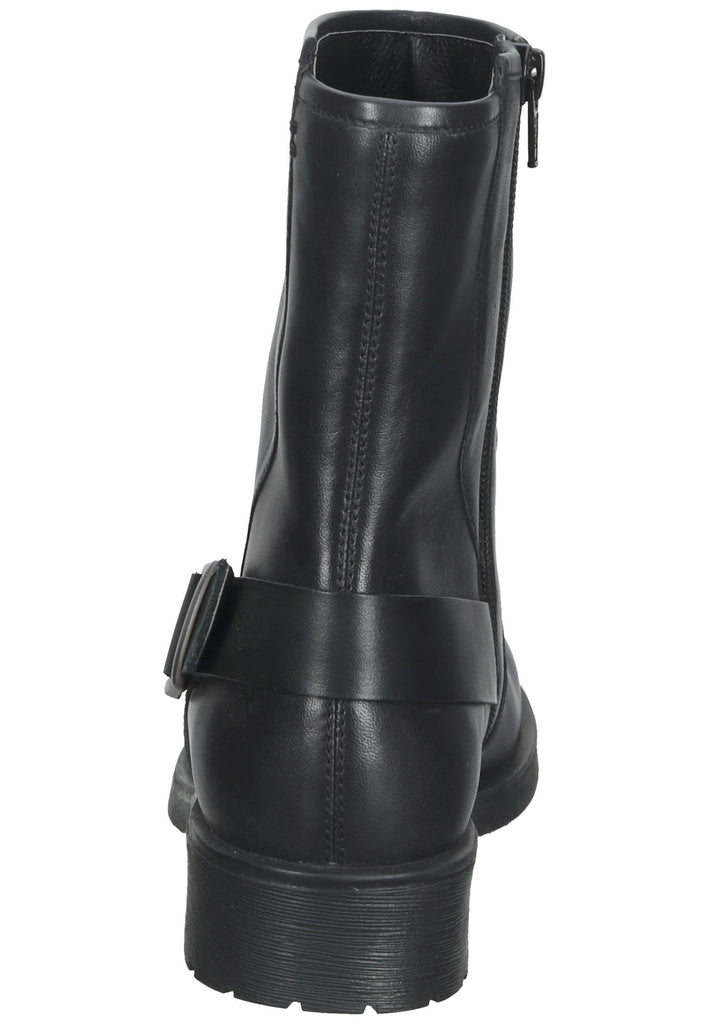 Geox Stiefelette Nappaleder Schwarz
