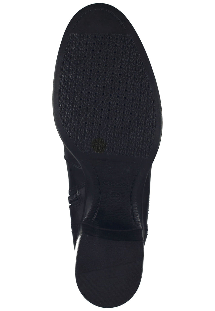 Geox Stiefelette Nappaleder Schwarz