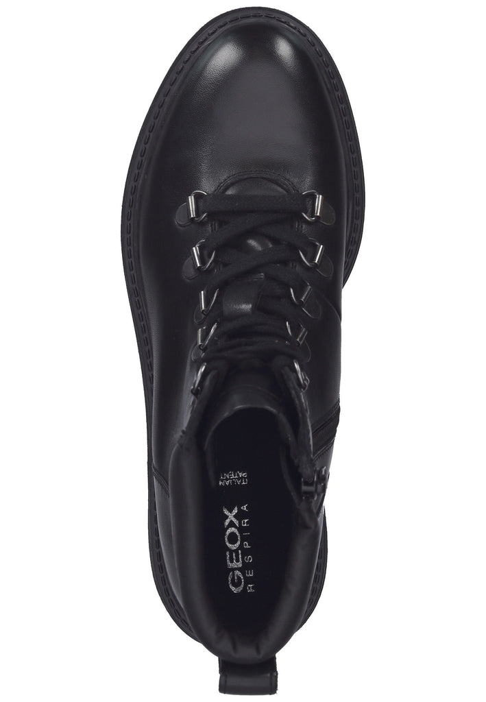 Geox Stiefelette Nappaleder Schwarz