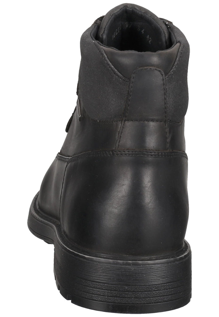 Geox Stiefelette Nappaleder Schwarz