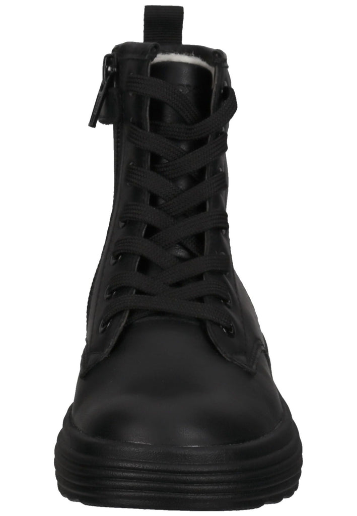 Geox Stiefelette Nappaleder Schwarz Warmfutter