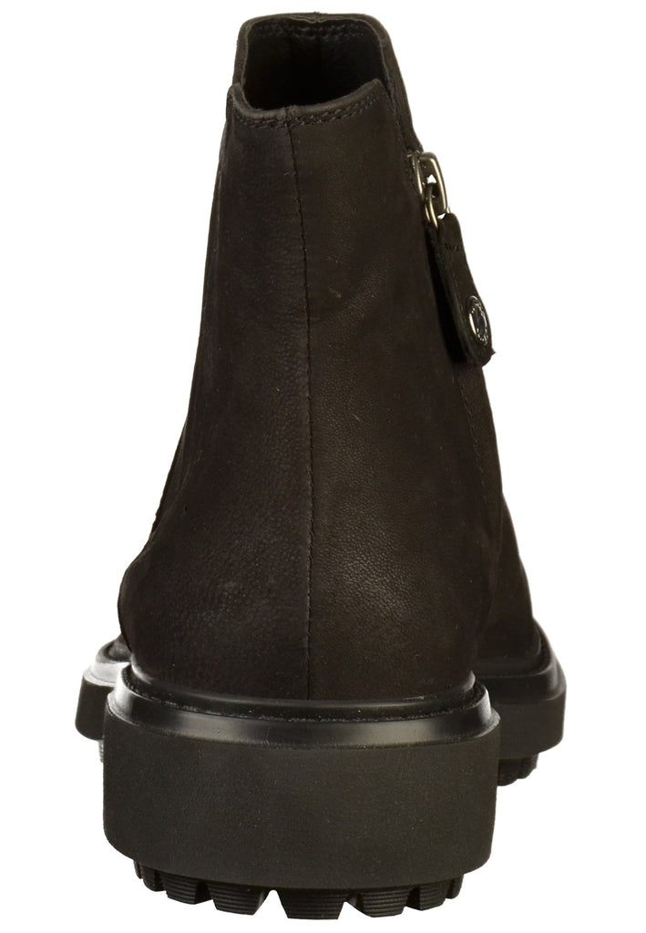 Geox Stiefelette Nubukleder Schwarz