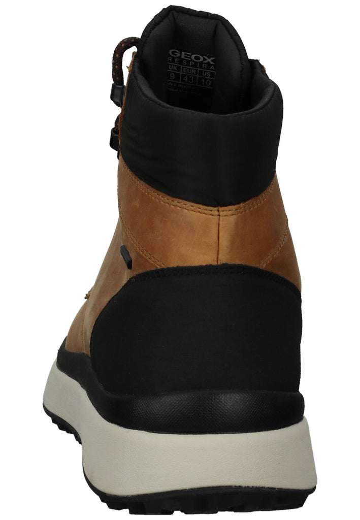 Geox Stiefelette Nubukleder/Textil Gelb