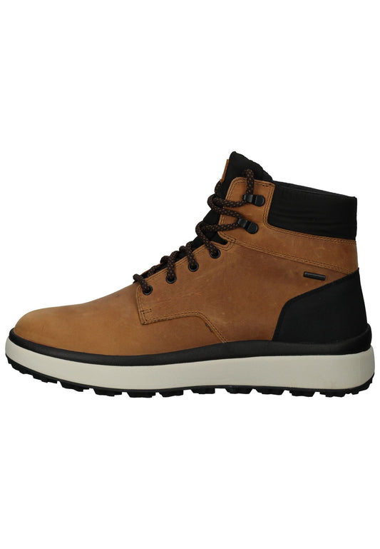 Geox Stiefelette Nubukleder/Textil Gelb