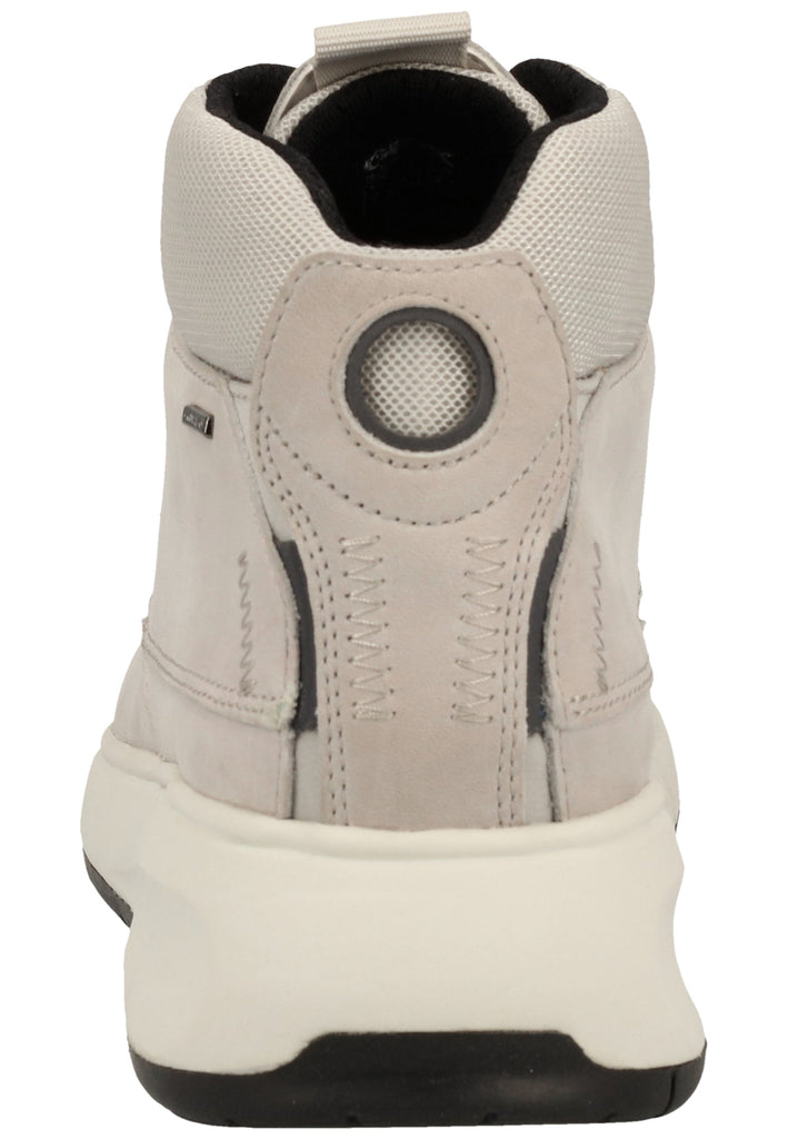 Geox Stiefelette Nubukleder/Textil Hellgrau