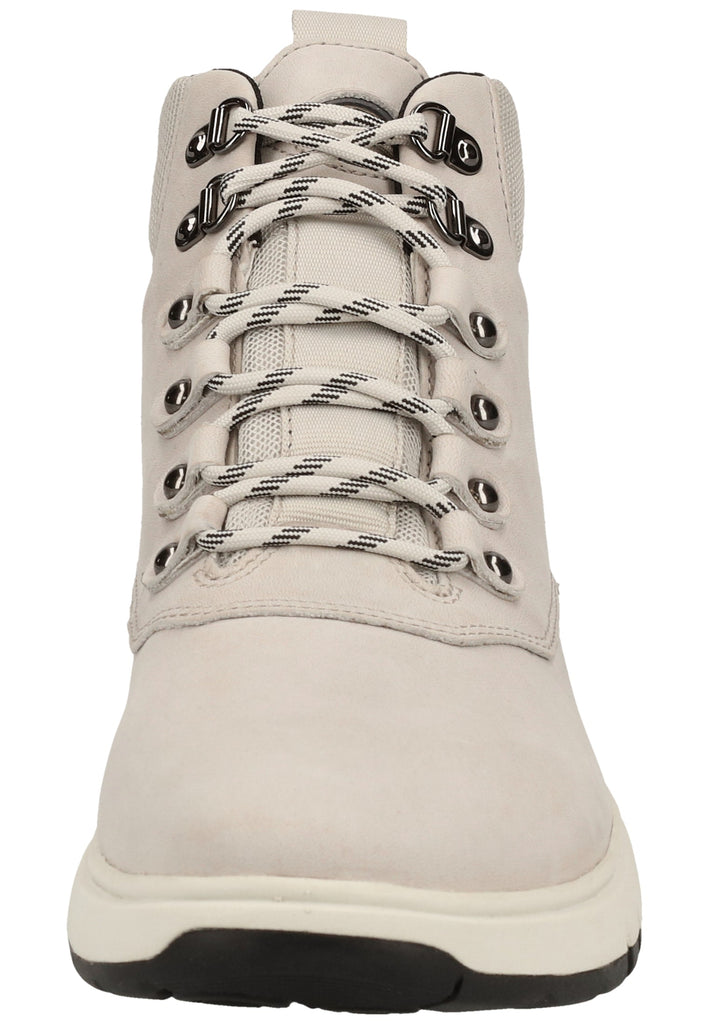 Geox Stiefelette Nubukleder/Textil Hellgrau