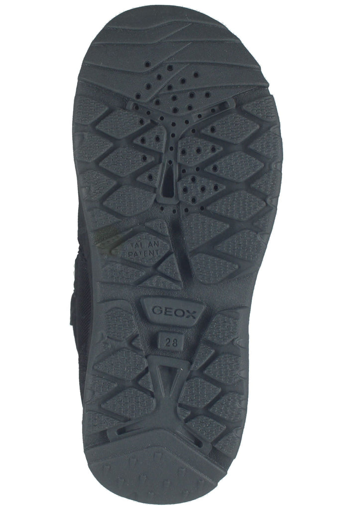 Geox Stiefelette Textil Schwarz Warmfutter