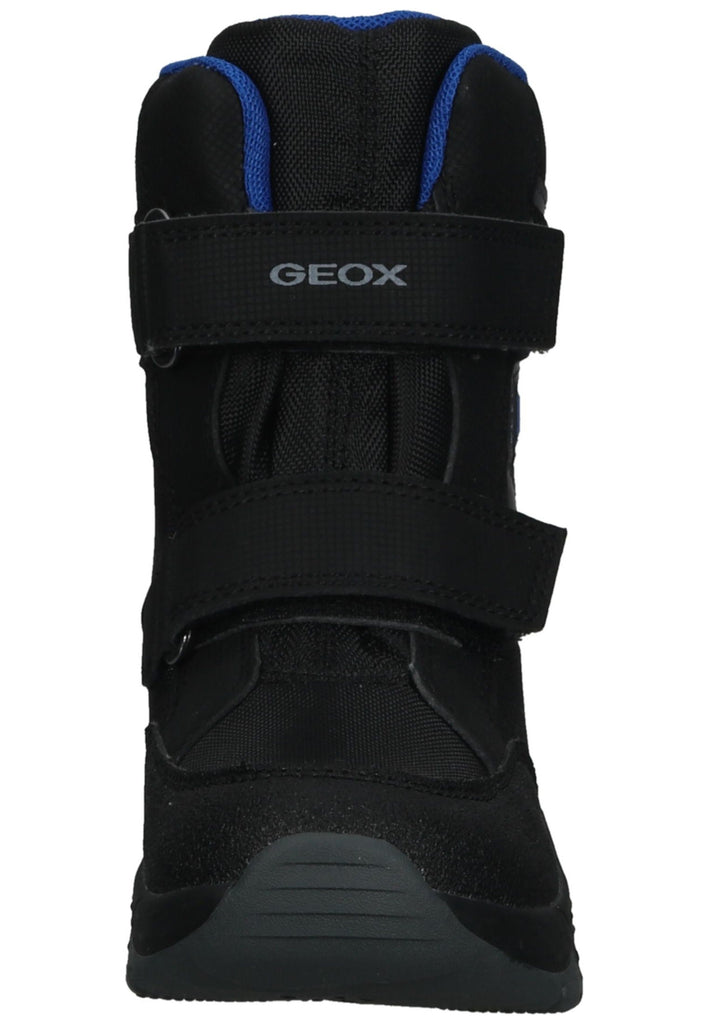 Geox Stiefelette Textil Schwarz Warmfutter