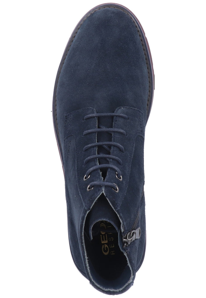 Geox Stiefelette Veloursleder Blau