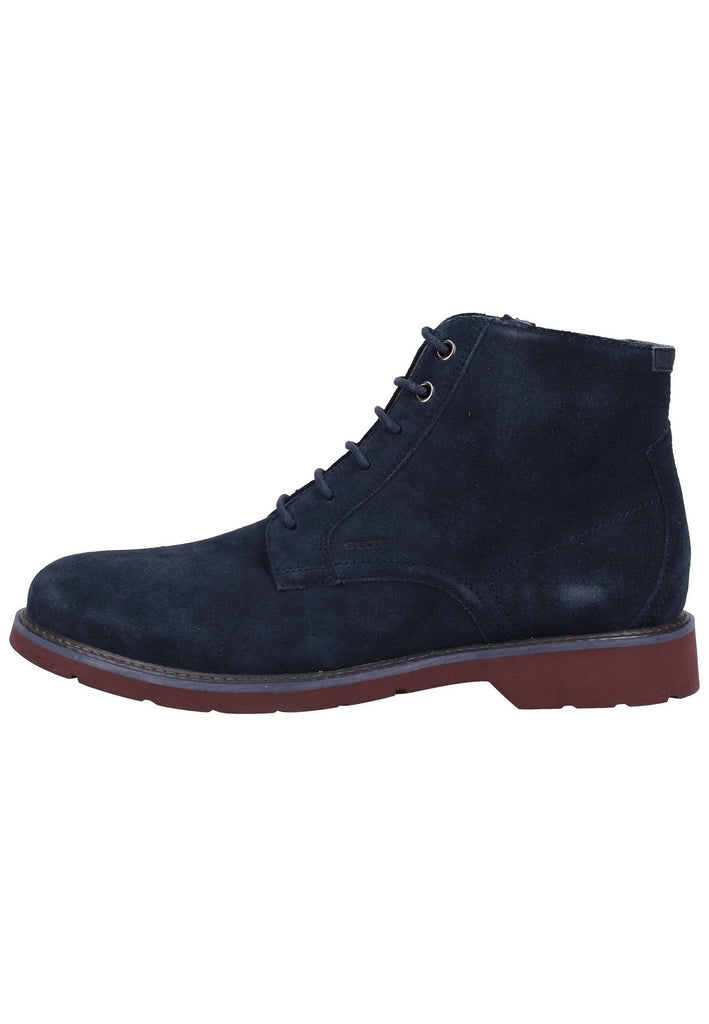 Geox Stiefelette Veloursleder Blau