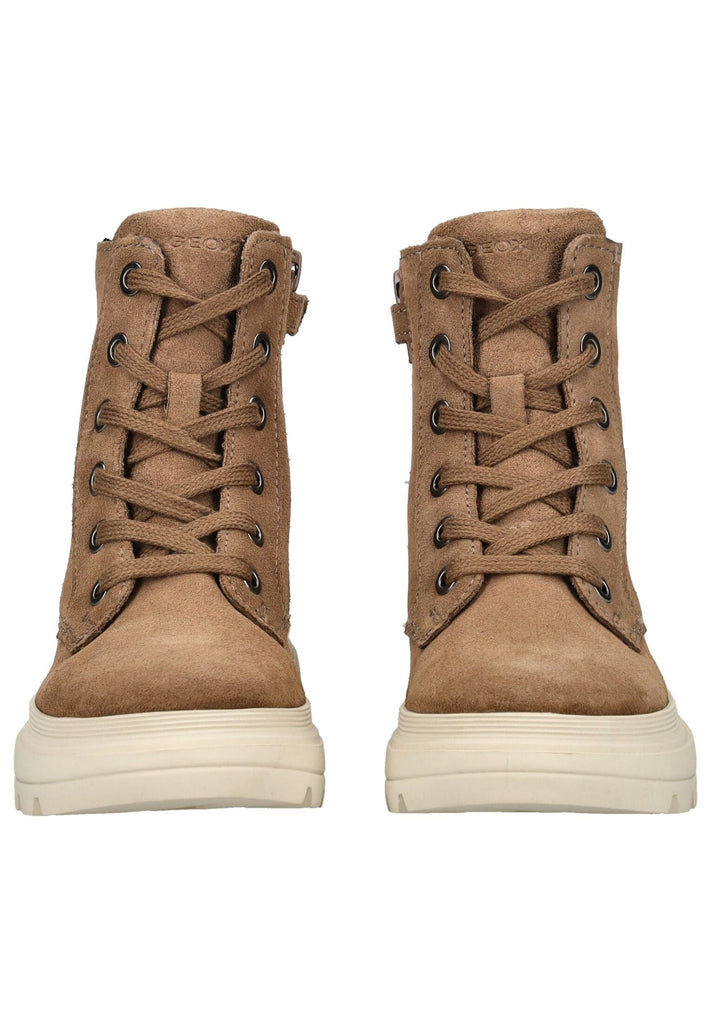 Geox Stiefelette Veloursleder Braun