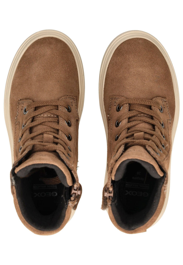 Geox Stiefelette Veloursleder Braun