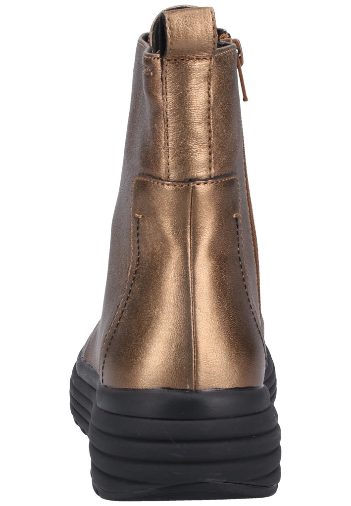 Geox Stiefelette Veloursleder Bronze